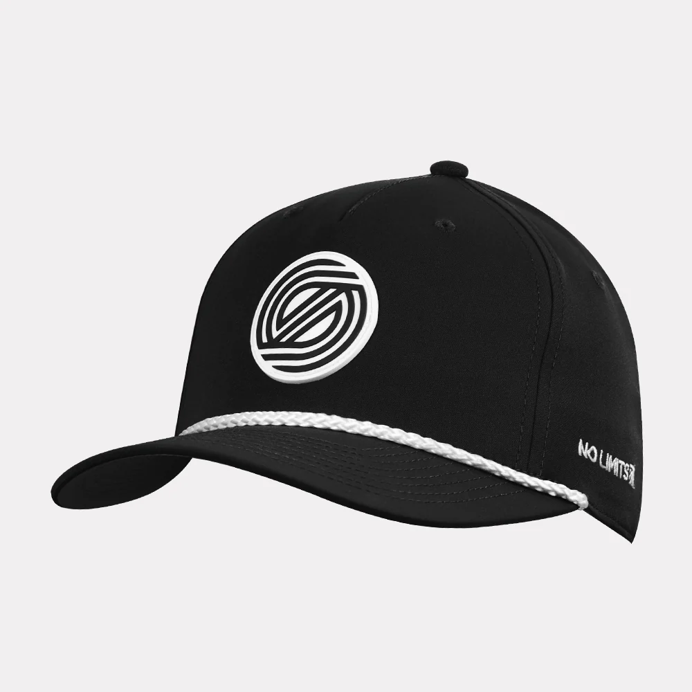 Simon Line Hat - Black