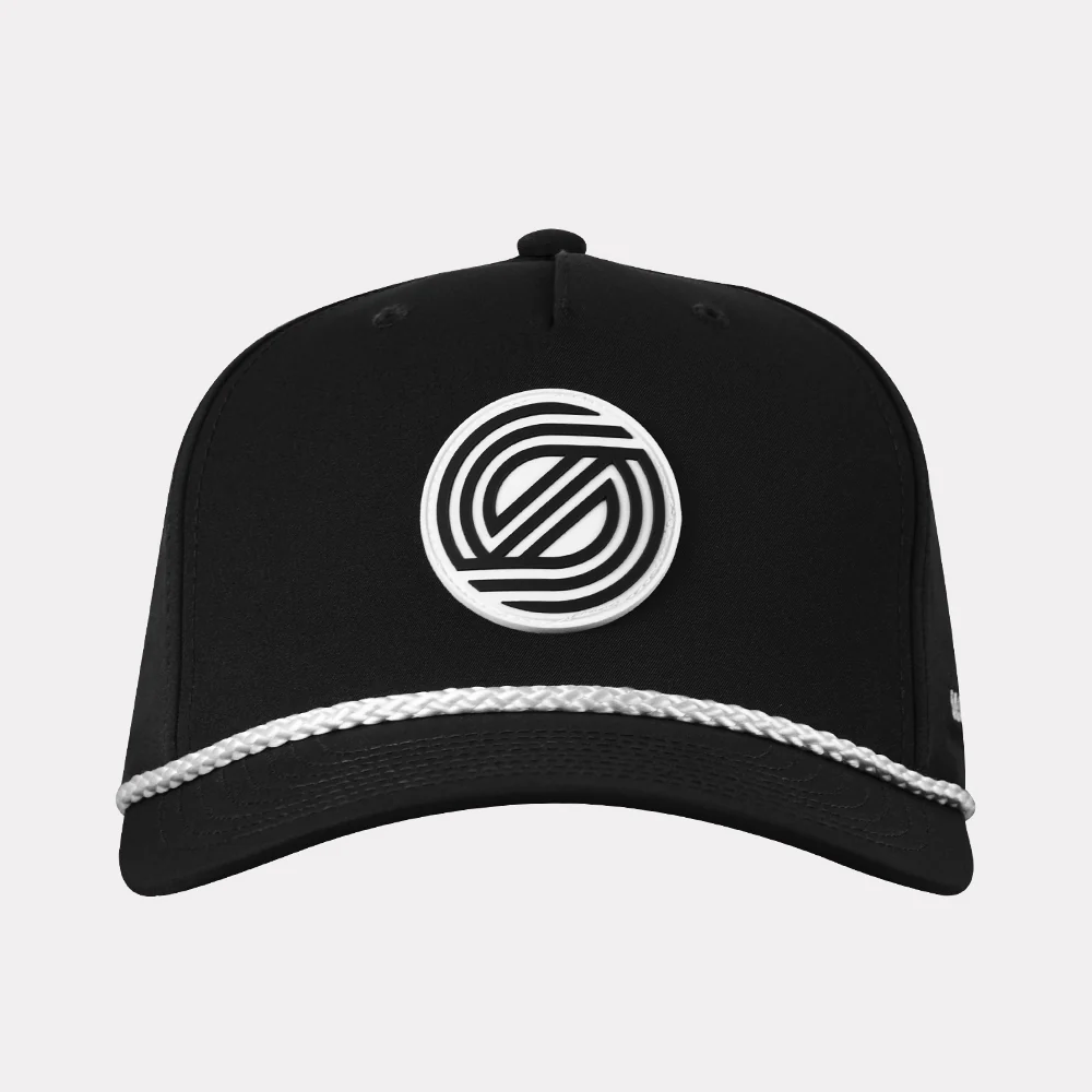 Simon Line Hat - Black - Image 2