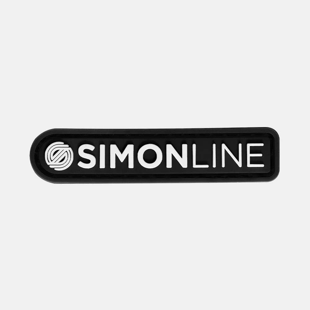 Simon Line Tag Logo Patch