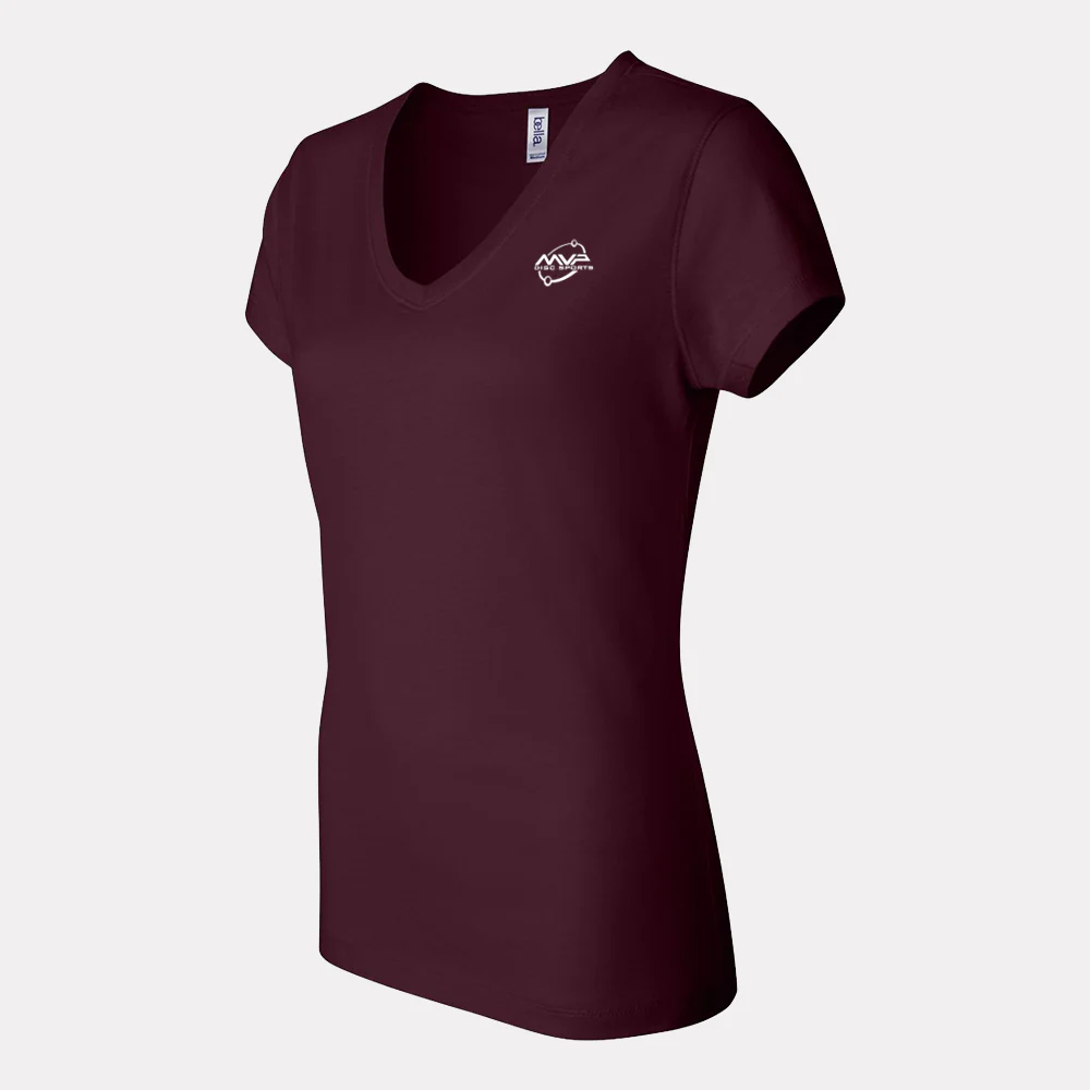 Women's MVP Orbit Logo Jersey T-Shirt - Bella + Canvas - Image 3